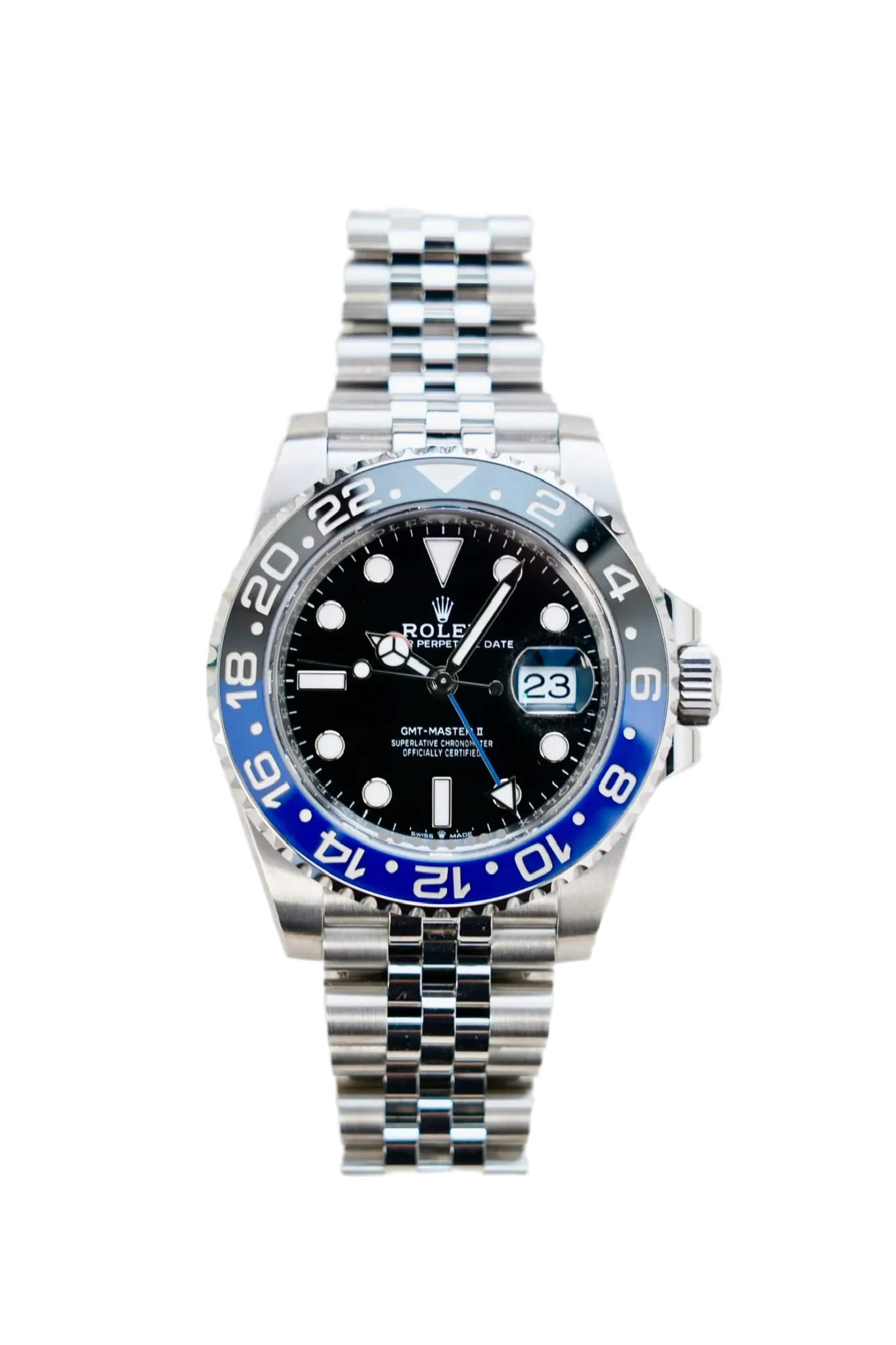 2025 Rolex 40mm GMT-Master II Batgirl Jubilee 126710BLNR
