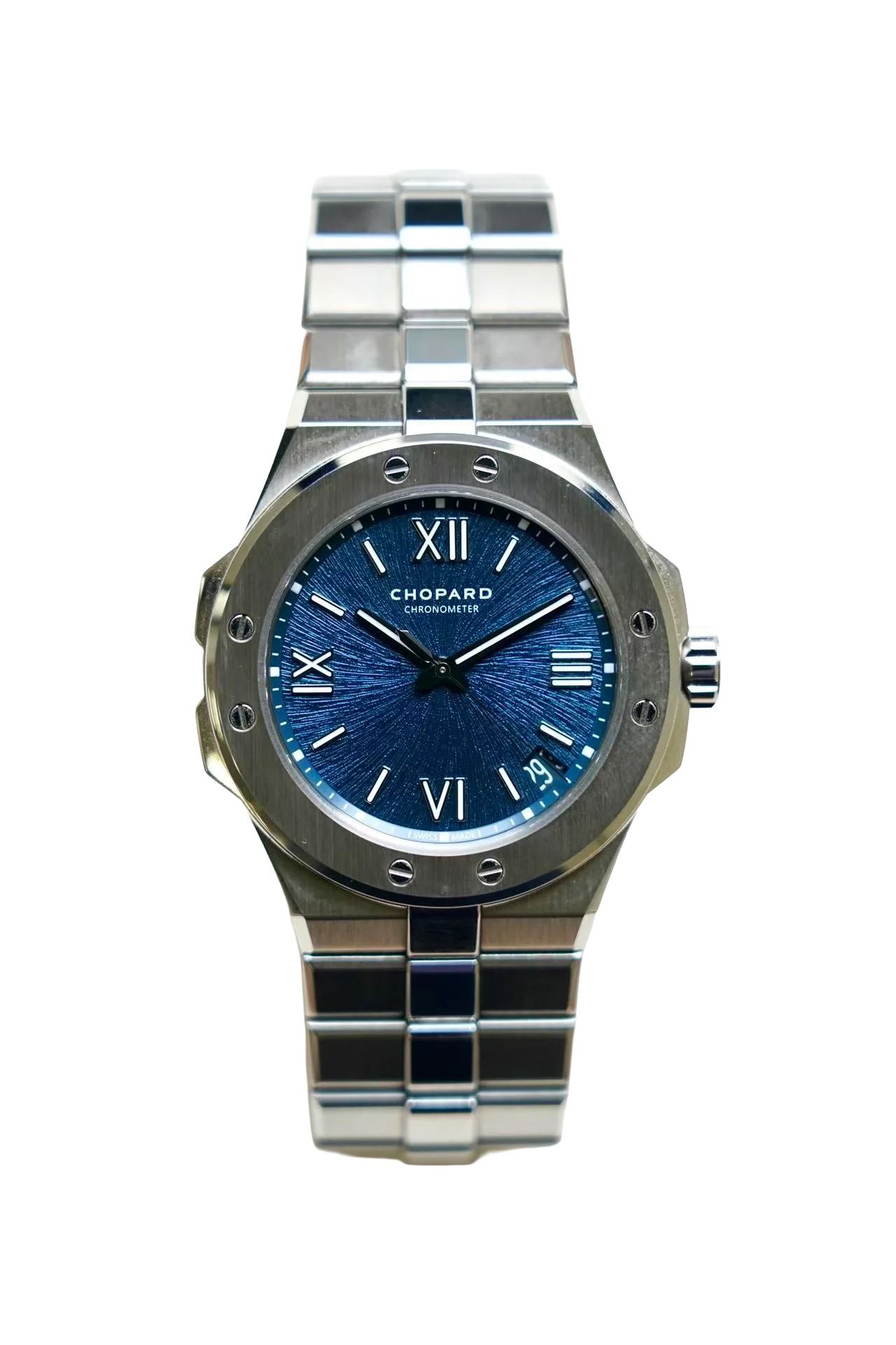2022 Chopard Alpine Eagle Large Blue dial Steel 41MM 298600-3001