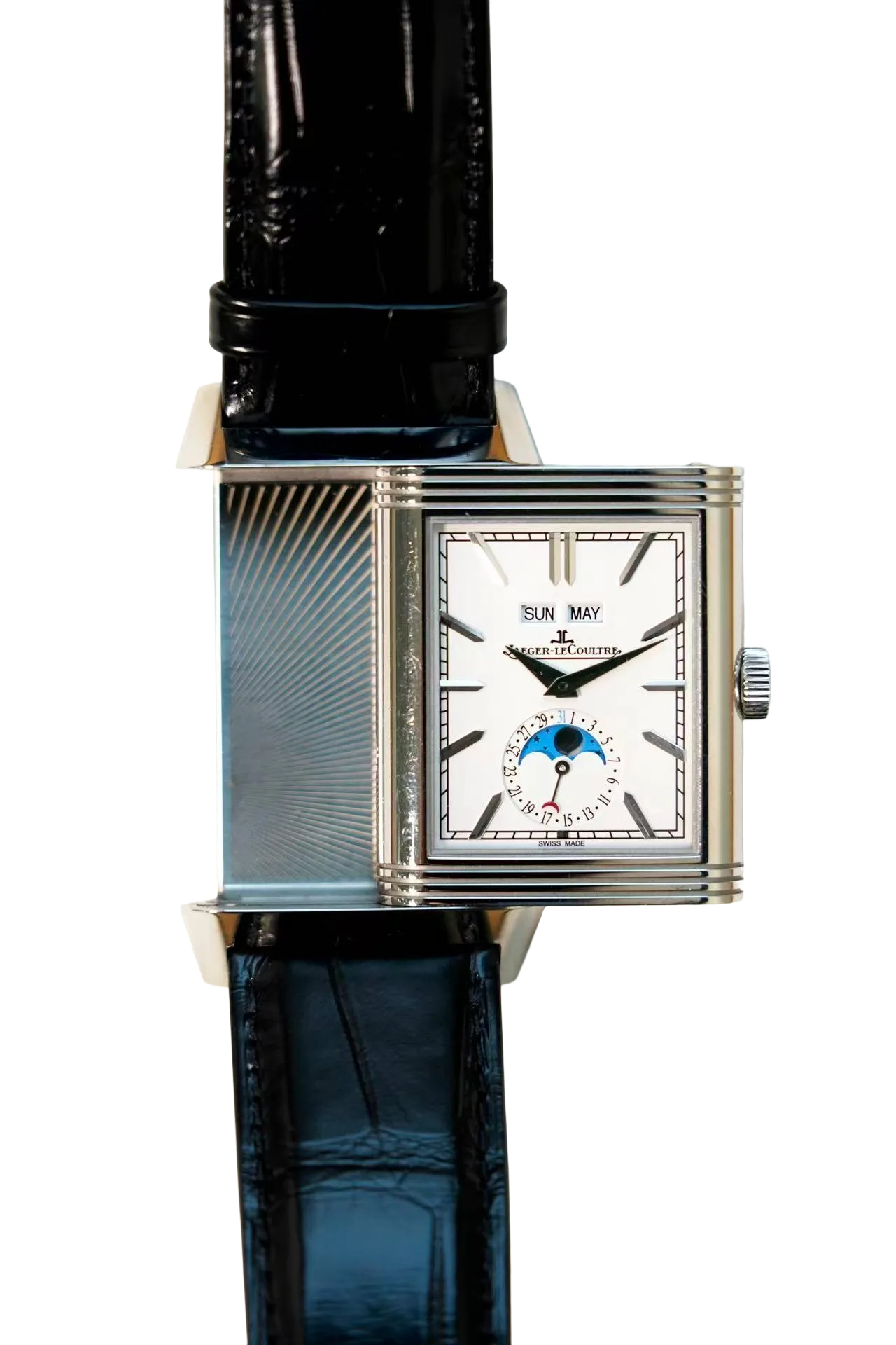 2025 Jaeger-LeCoultre Reverso Duoface Tribute Duoface Perpetual Calendar White dial Steel Q3918420